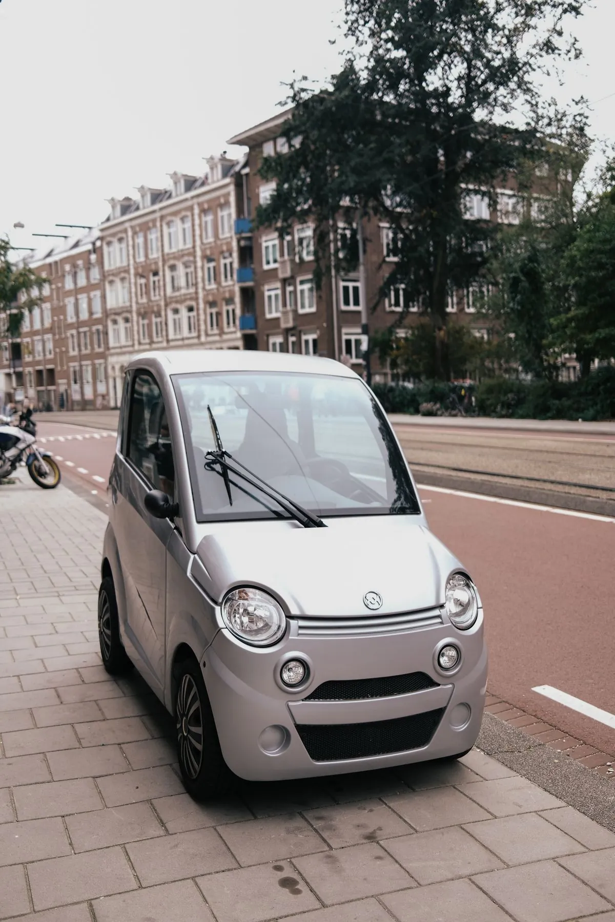 Traffic on a Birmingham road within the Clean Air Zone